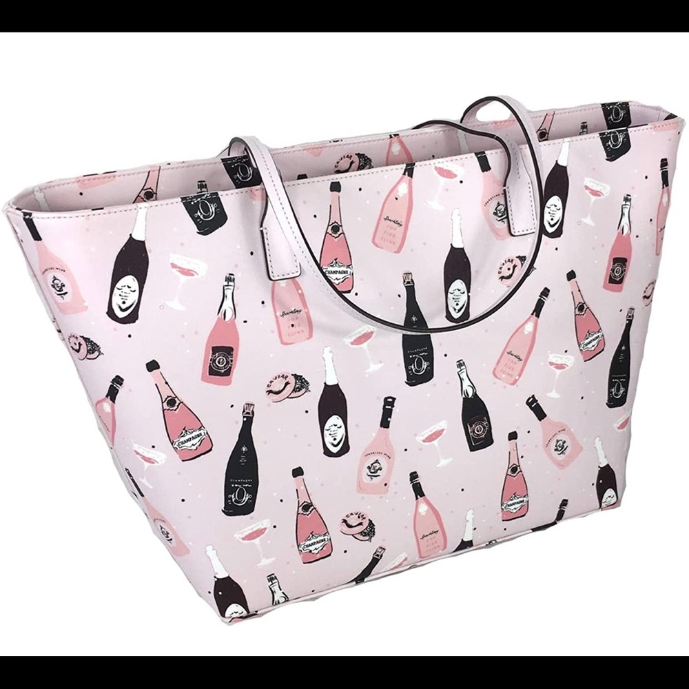 Kate Spade Pink Champagne Tote